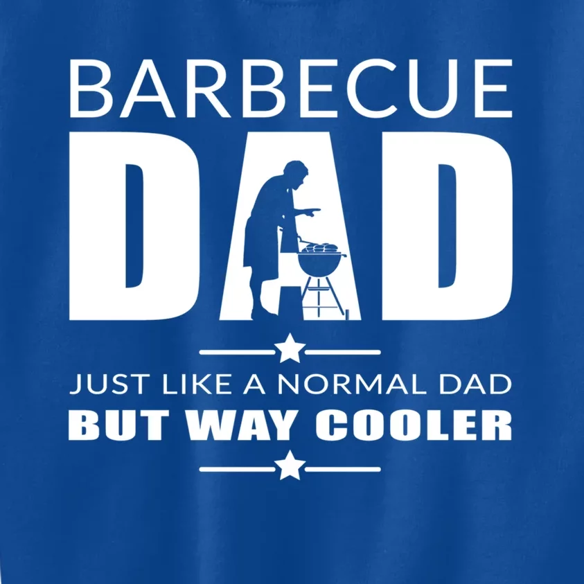 Barbecue Dad Cute Gift Kids Sweatshirt