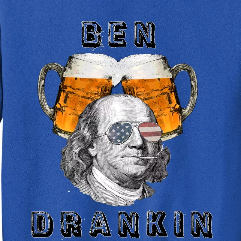 Ben Drankin Casual Independence Day Holiday July 4 Gift Tall Sweatshirt