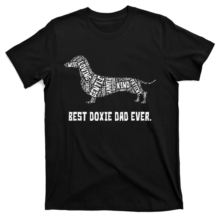 Best Doxie Dad Ever Father's Day for Dachshund Lovers T-Shirt