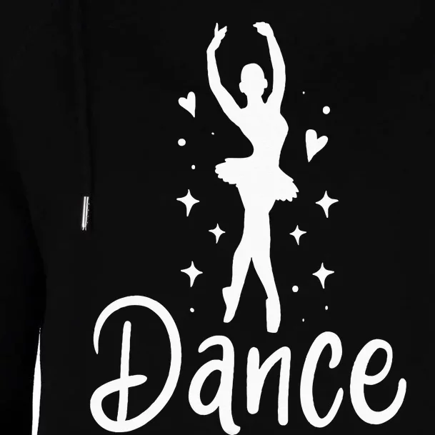 Ballet Dancer Dancing Dance School Ballet Lover Gift Womens Funnel Neck Pullover Hood