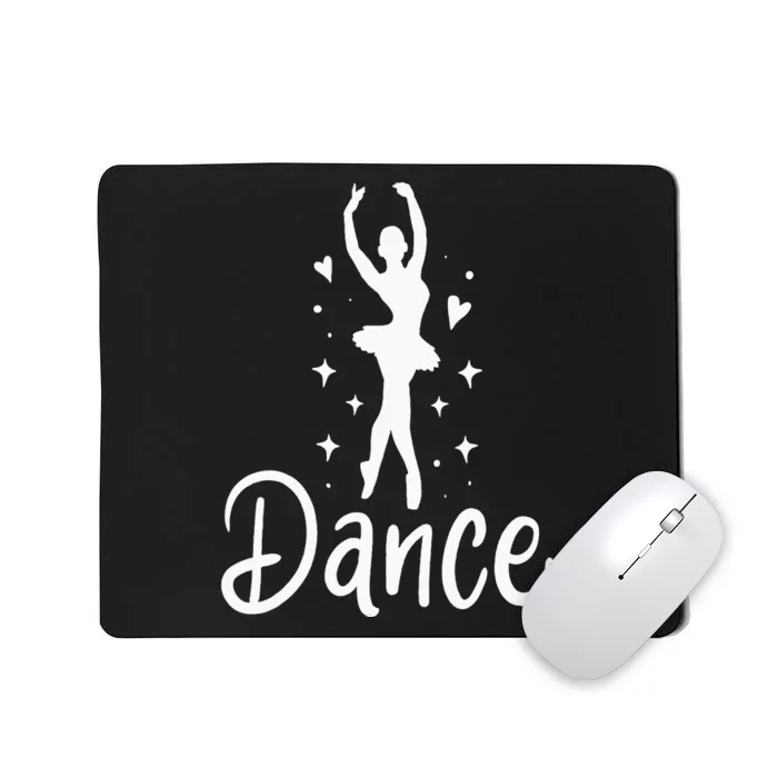 Ballet Dancer Dancing Dance School Ballet Lover Gift Mousepad