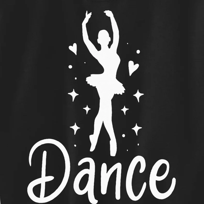 Ballet Dancer Dancing Dance School Ballet Lover Gift Kids Sweatshirt