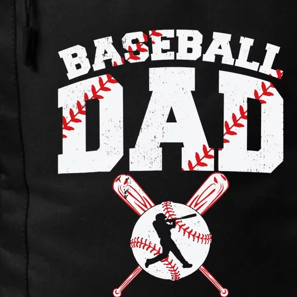 Baseball Dad - Dad Baseball Father's Day Daily Commute Backpack