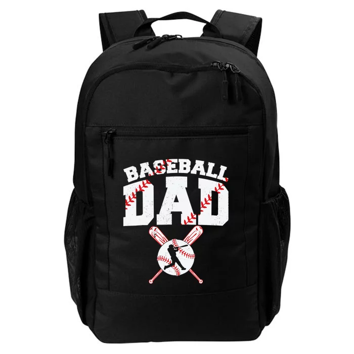 Baseball Dad - Dad Baseball Father's Day Daily Commute Backpack