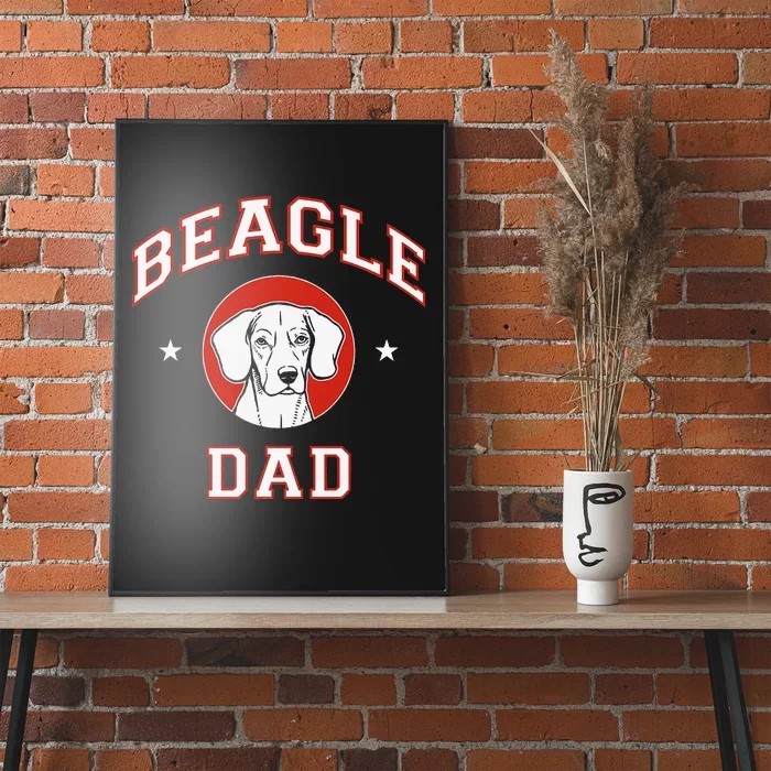 Beagle Dad Dog Father Poster