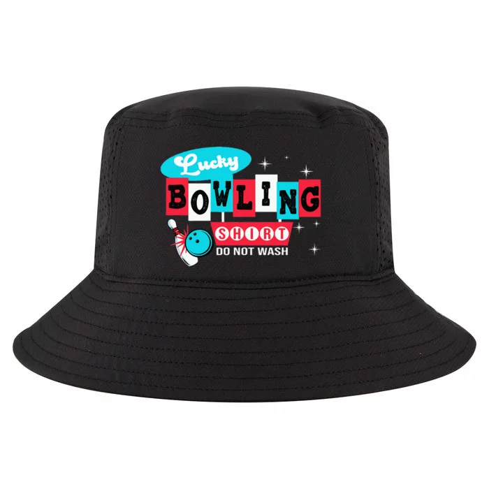 Bowling Design Do Not Wash This Is My Lucky Bowling Cool Comfort Performance Bucket Hat