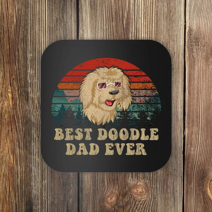 Best Doodle Dad Ever Coaster