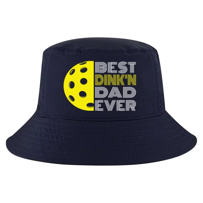 Best DinkN Dad Ever Pickleball Fun Fathers Day Cute Gift Cool Comfort Performance Bucket Hat