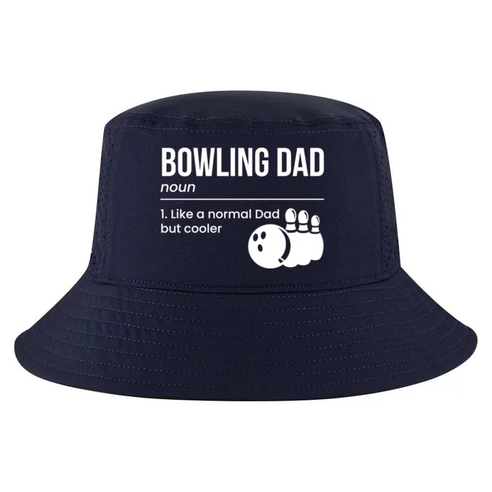 Bowling Dad Definition Gift Cool Comfort Performance Bucket Hat