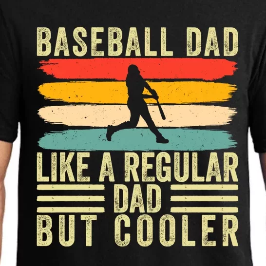 Baseball Dad Design Father Day Baseball Father Gift Pajama Set