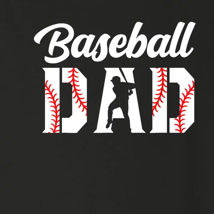 Baseball Dad - Dad Baseball Toddler Long Sleeve Shirt