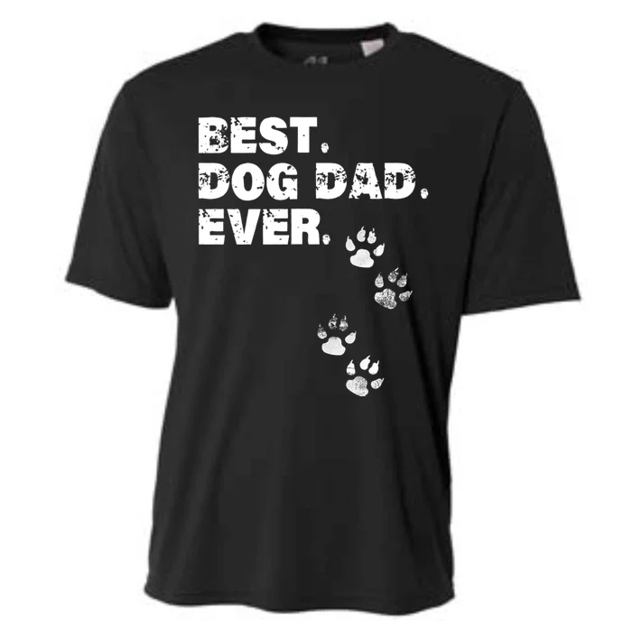 Best Dog Dad Ever Cooling Performance Crew T-Shirt