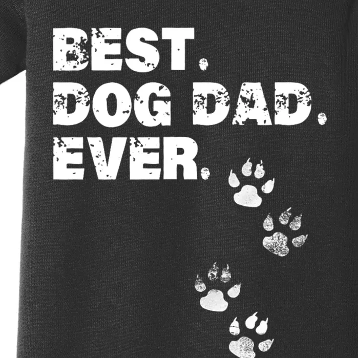 Best Dog Dad Ever Baby Bodysuit