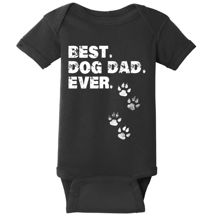 Best Dog Dad Ever Baby Bodysuit