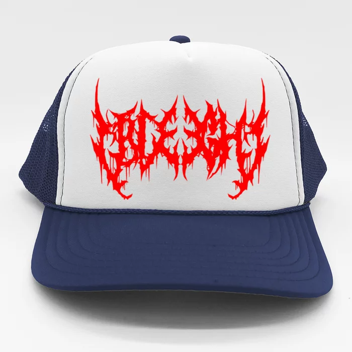 Blegh Deathcore Djent Trucker Hat