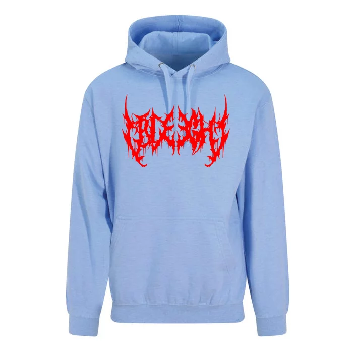 Blegh Deathcore Djent Unisex Surf Hoodie