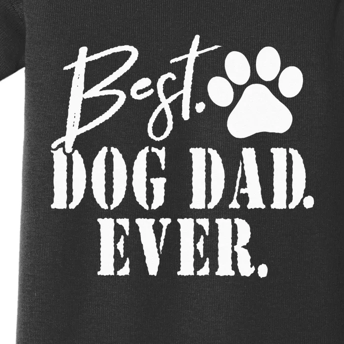 Best Dog Dad Ever Father's Day Baby Bodysuit