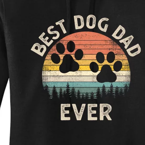 Best Dog Dad Ever Women's Pullover Hoodie