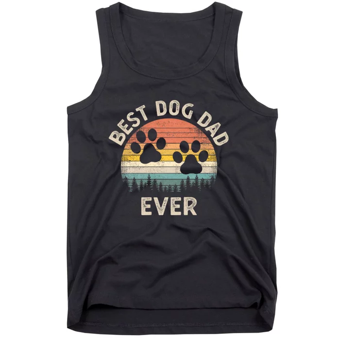 Best Dog Dad Ever Tank Top