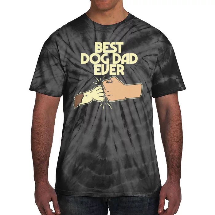 Best Dog Dad Ever Tie-Dye T-Shirt