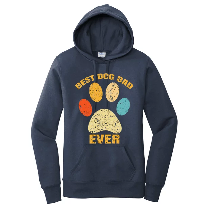 Best Dog Dad Cool Fathers Day Women's Pullover Hoodie