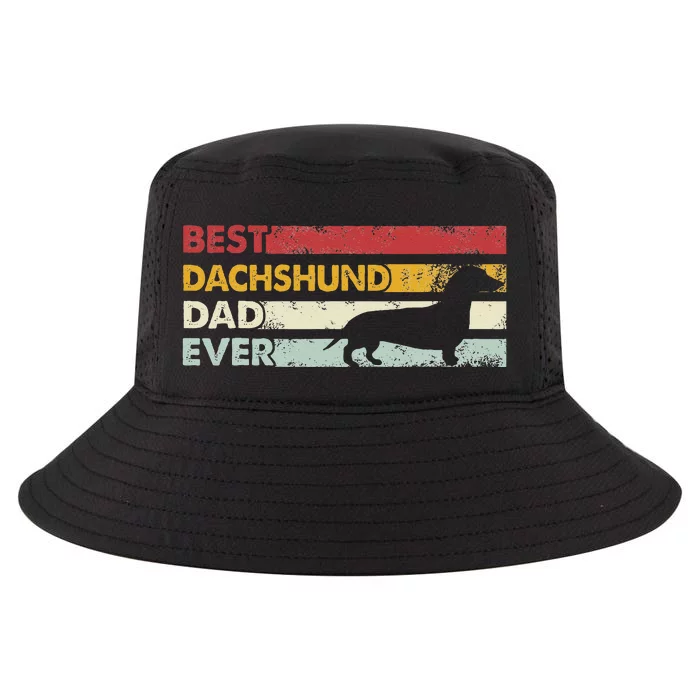 Best Dog Dad Ever Father Wiener Sausage Dog Dachshund Cool Comfort Performance Bucket Hat