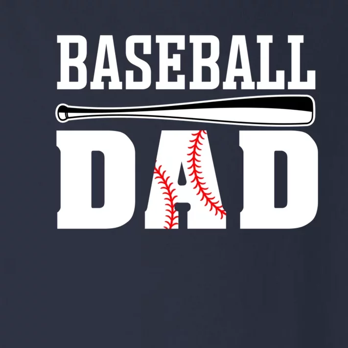 Baseball Dad Dad Baseball Toddler Long Sleeve Shirt