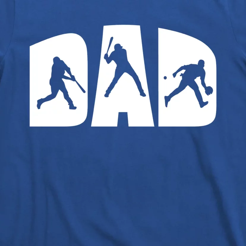 Baseball Dad Daddy Father Softball Baseball Player Fun Gift T-Shirt