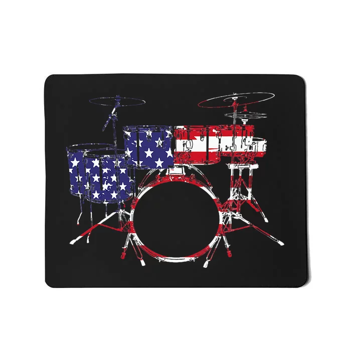 Best Drum Design For Women Drum Set Drumming Drummer Mousepad