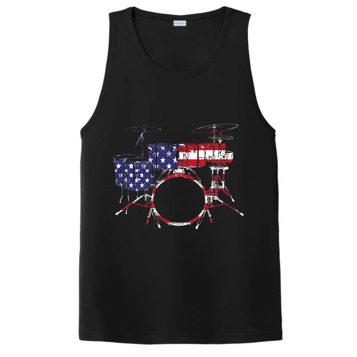 Best Drum Design For Women Drum Set Drumming Drummer Performance Tank