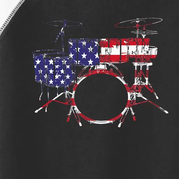 Best Drum Design For Women Drum Set Drumming Drummer Toddler Fine Jersey T-Shirt