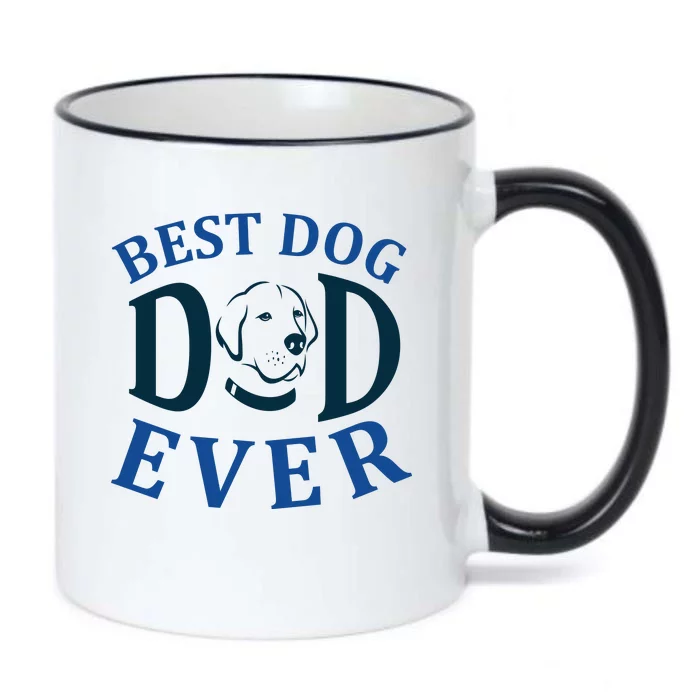 Best Dog Dad Ever Black Color Changing Mug