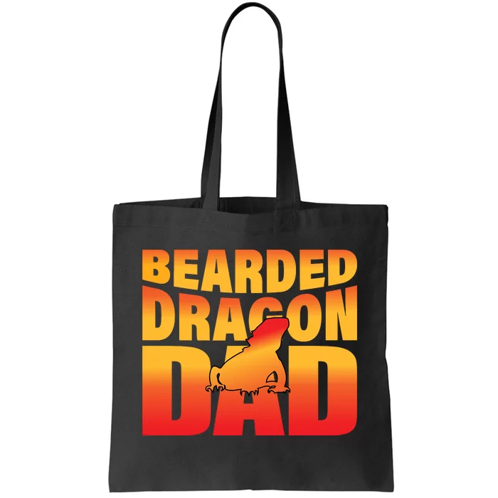 Bearded Dragon Dad Tote Bag