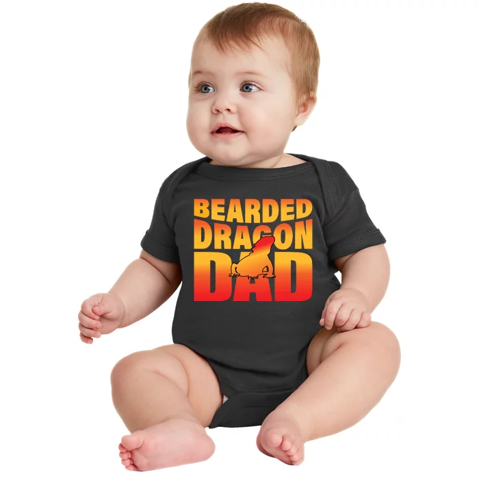 Bearded Dragon Dad Baby Bodysuit