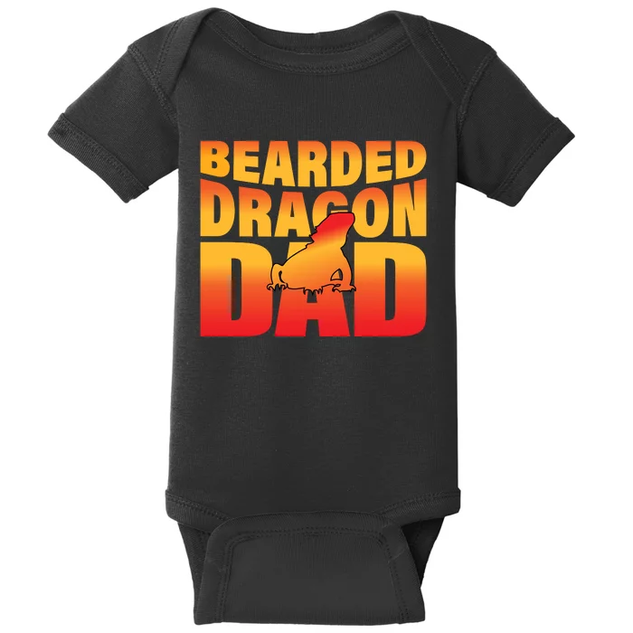 Bearded Dragon Dad Baby Bodysuit