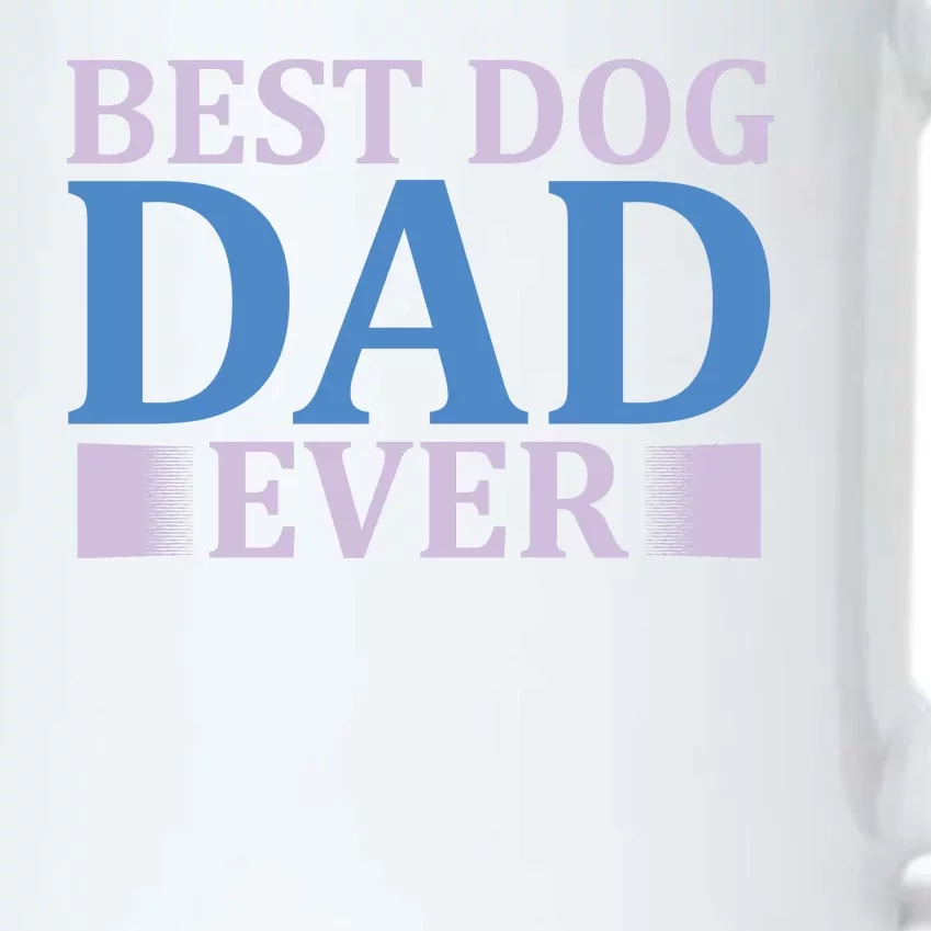 Best Dog Dad Ever Black Color Changing Mug