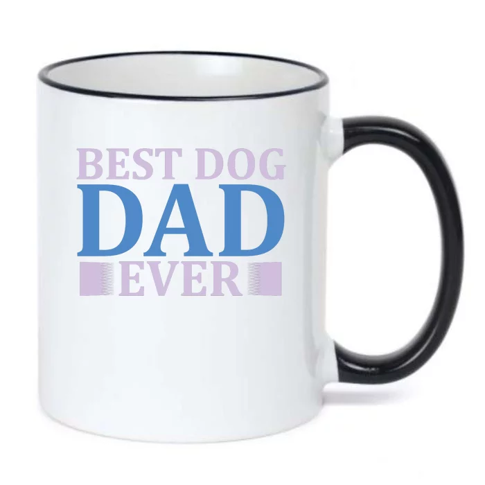 Best Dog Dad Ever Black Color Changing Mug