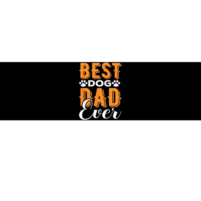 Best Dog Dad Ever Great Father’s Day Gift Classic Bumper Sticker