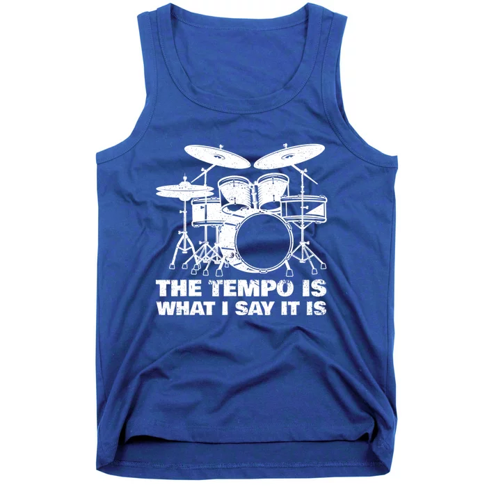 Best Drum Design For Women Drummer Drum Kit Drumming Tank Top