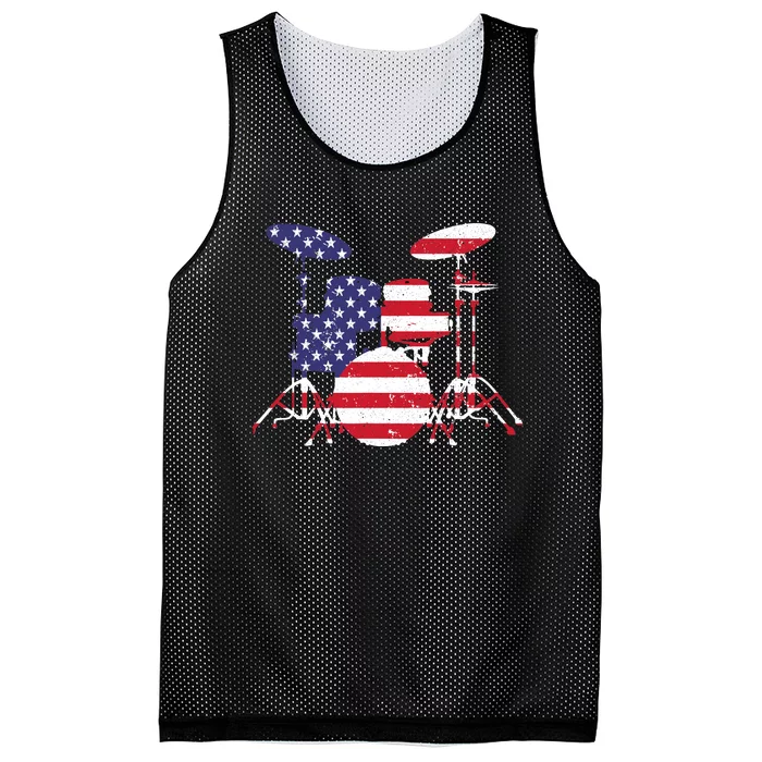 Best Drum Design For  Wo Drum Set Drumming Drummer Mesh Reversible Basketball Jersey Tank