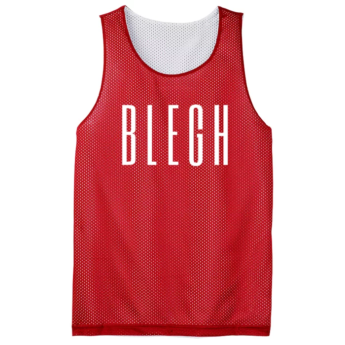 Blegh Deathcore Djent Mesh Reversible Basketball Jersey Tank