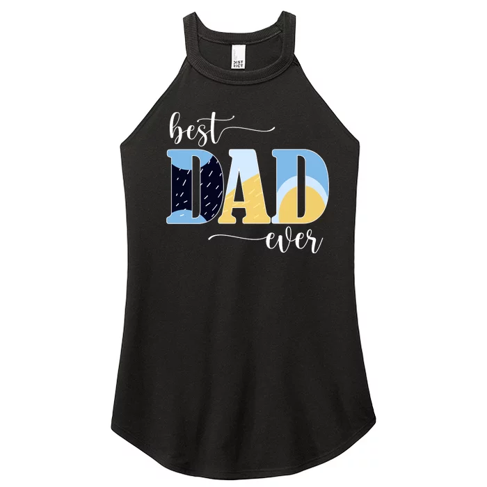 Best Dad Ever Heeler Mom Heeler Dad Funny Dog FatherS Day Women’s Perfect Tri Rocker Tank