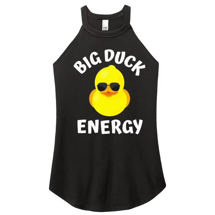 Big Duck Energy Yellow Rubber Duck Women’s Perfect Tri Rocker Tank