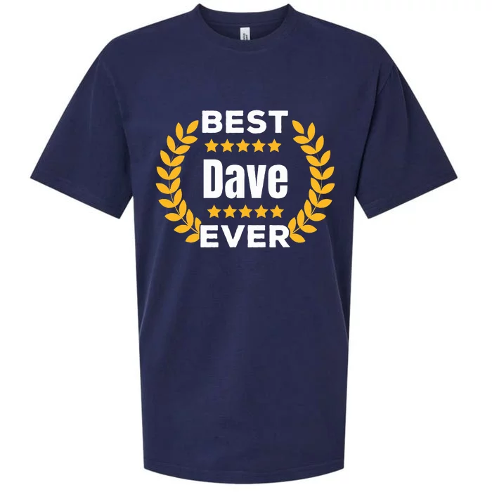 Best Dave Ever 5 Stars Legend Name Dave Sueded Cloud Jersey T-Shirt