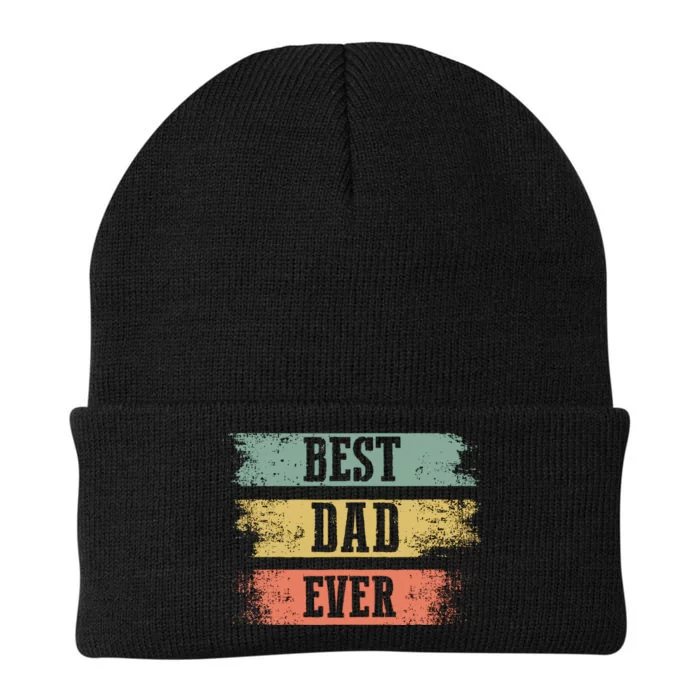 Best dad ever gift for Funny Father's day Knit Cap Winter Beanie