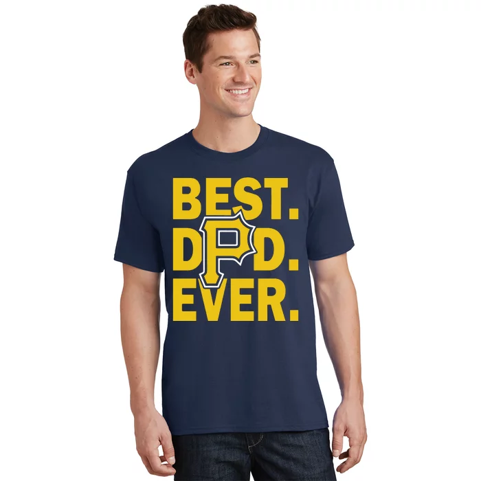 Best Dad Ever Baseball T-Shirt