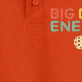 Big Dink Energy Pickleball Funny Pickle Ball Lover Dry Zone Grid Performance Polo