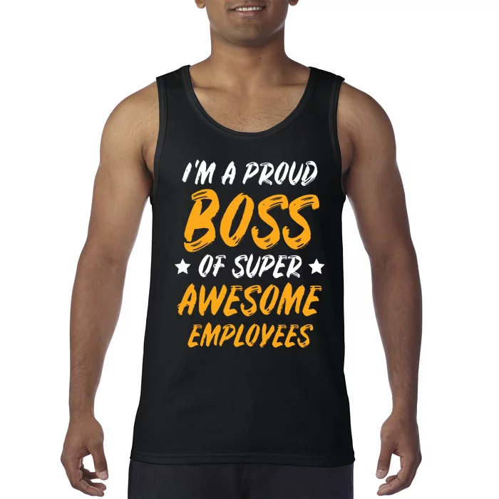 Boss Day Employee Appreciation Office Gift Women Tank Top