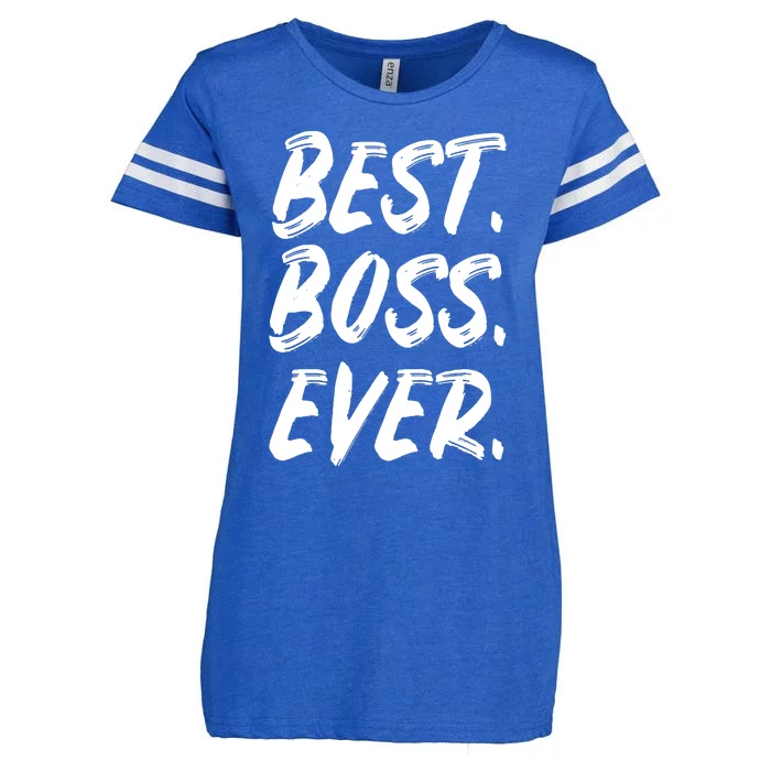 Boss Day Employee Appreciation Office Gift Women Enza Ladies Jersey Football T-Shirt