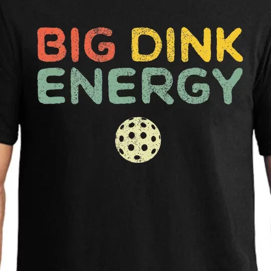 Big Dink Energy Pickleball Funny Pickle Ball Lover Retro Pajama Set